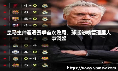 皇马主帅遭遇赛季首次败局，球迷怒喷管理层人事调整