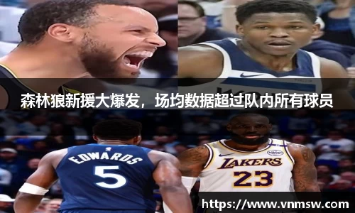 森林狼新援大爆发，场均数据超过队内所有球员